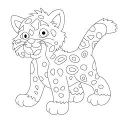 Dessin à colorier: Diego (Personnages de dessins animés) #197981 - Coloriages à Imprimer Gratuits