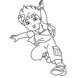 Dessins à colorier: Diego - Coloriages à Imprimer Gratuits