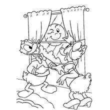 Coloriage gratuit Donald Duck (Personnages de dessins animés) #30166 à colorier aux crayons