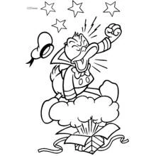 Coloriage Donald Duck (Personnages de dessins animés) #30275 à imprimer et colorier