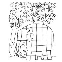 Dessins à colorier: Elmer - Coloriages à Imprimer Gratuits