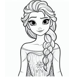 Dessins à colorier: Elsa - Coloriages à Imprimer Gratuits