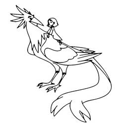 Dessin à colorier: Émilie Jolie (Personnages de dessins animés) #190007 - Coloriages à Imprimer Gratuits