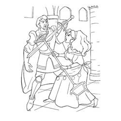 Dessin à colorier: Esmeralda (Personnages de dessins animés) #182302 - Coloriages à Imprimer Gratuits