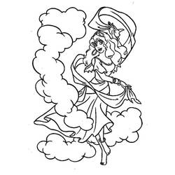 Dessin à colorier: Esmeralda (Personnages de dessins animés) #182308 - Coloriages à Imprimer Gratuits