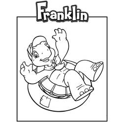 Dessin à colorier: Franklin (Personnages de dessins animés) #189049 - Coloriages à Imprimer Gratuits