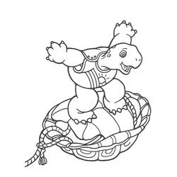 Dessin à colorier: Franklin (Personnages de dessins animés) #189050 - Coloriages à Imprimer Gratuits