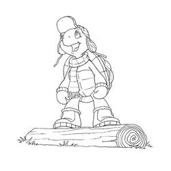 Dessin à colorier: Franklin (Personnages de dessins animés) #189051 - Coloriages à Imprimer Gratuits