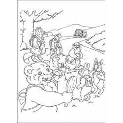 Dessin à colorier: Franklin (Personnages de dessins animés) #189058 - Coloriages à Imprimer Gratuits