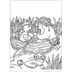 Dessin à colorier: Franklin (Personnages de dessins animés) #189063 - Coloriages à Imprimer Gratuits