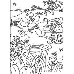 Dessin à colorier: Franklin (Personnages de dessins animés) #189065 - Coloriages à Imprimer Gratuits