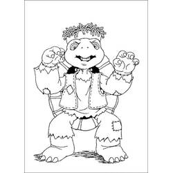 Dessin à colorier: Franklin (Personnages de dessins animés) #189067 - Coloriages à Imprimer Gratuits