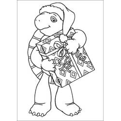Dessin à colorier: Franklin (Personnages de dessins animés) #189079 - Coloriages à Imprimer Gratuits