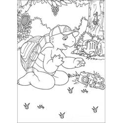 Dessin à colorier: Franklin (Personnages de dessins animés) #189081 - Coloriages à Imprimer Gratuits