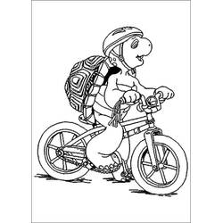 Dessin à colorier: Franklin (Personnages de dessins animés) #189082 - Coloriages à Imprimer Gratuits