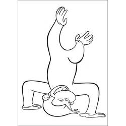Dessin à colorier: Georges le petit curieux (Personnages de dessins animés) #211219 - Coloriages à Imprimer Gratuits