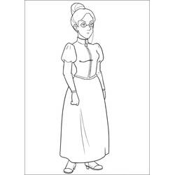Dessin à colorier: Heidi (Personnages de dessins animés) #186803 - Coloriages à Imprimer Gratuits