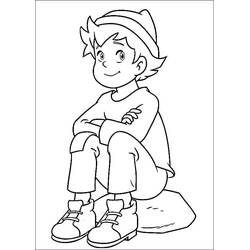 Dessin à colorier: Heidi (Personnages de dessins animés) #186804 - Coloriages à Imprimer Gratuits
