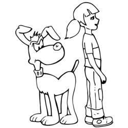 Dessin à colorier: Inspecteur Gadget (Personnages de dessins animés) #38882 - Coloriages à Imprimer Gratuits