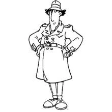 Dessins à colorier: Inspecteur Gadget - Coloriages à Imprimer Gratuits