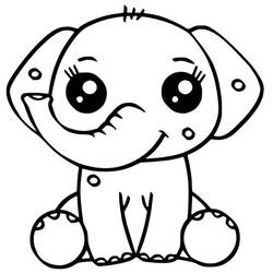 Dessin à colorier: Kawaii (Personnages de dessins animés) #178090 - Coloriages à Imprimer Gratuits