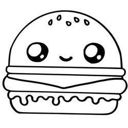 Dessin à colorier: Kawaii (Personnages de dessins animés) #178100 - Coloriages à Imprimer Gratuits
