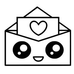 Dessin à colorier: Kawaii (Personnages de dessins animés) #178102 - Coloriages à Imprimer Gratuits