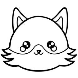 Dessin à colorier: Kawaii (Personnages de dessins animés) #178106 - Coloriages à Imprimer Gratuits