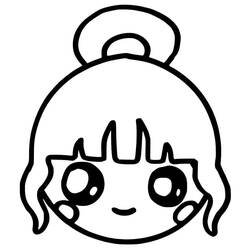 Dessin à colorier: Kawaii (Personnages de dessins animés) #178120 - Coloriages à Imprimer Gratuits