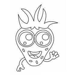Dessin à colorier: Kawaii (Personnages de dessins animés) #178121 - Coloriages à Imprimer Gratuits