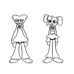 Dessin à colorier: Kissy Missy (Personnages de dessins animés) #207684 - Coloriages à Imprimer Gratuits