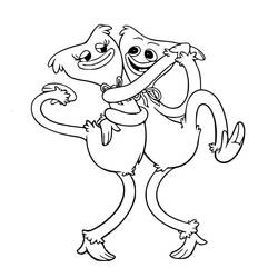 Dessin à colorier: Kissy Missy (Personnages de dessins animés) #207686 - Coloriages à Imprimer Gratuits