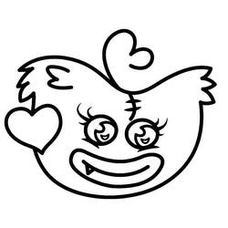 Dessin à colorier: Kissy Missy (Personnages de dessins animés) #207689 - Coloriages à Imprimer Gratuits