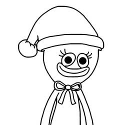 Dessin à colorier: Kissy Missy (Personnages de dessins animés) #207691 - Coloriages à Imprimer Gratuits