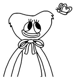 Dessin à colorier: Kissy Missy (Personnages de dessins animés) #207693 - Coloriages à Imprimer Gratuits
