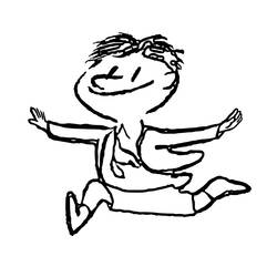 Dessin à colorier: Le Petit Nicolas (Personnages de dessins animés) #213126 - Coloriages à Imprimer Gratuits