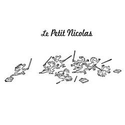 Dessin à colorier: Le Petit Nicolas (Personnages de dessins animés) #213128 - Coloriages à Imprimer Gratuits