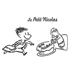Dessin à colorier: Le Petit Nicolas (Personnages de dessins animés) #213129 - Coloriages à Imprimer Gratuits