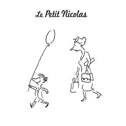 Dessin à colorier: Le Petit Nicolas (Personnages de dessins animés) #213134 - Coloriages à Imprimer Gratuits