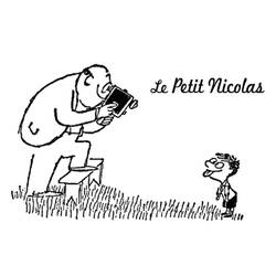 Dessin à colorier: Le Petit Nicolas (Personnages de dessins animés) #213137 - Coloriages à Imprimer Gratuits