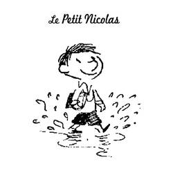 Dessin à colorier: Le Petit Nicolas (Personnages de dessins animés) #213144 - Coloriages à Imprimer Gratuits