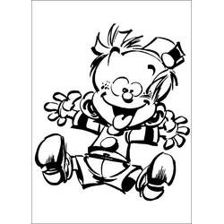 Dessin à colorier: Le Petit Spirou (Personnages de dessins animés) #182474 - Coloriages à Imprimer Gratuits