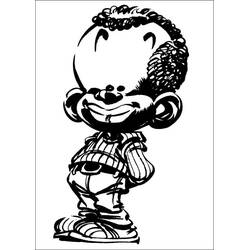 Dessin à colorier: Le Petit Spirou (Personnages de dessins animés) #182479 - Coloriages à Imprimer Gratuits