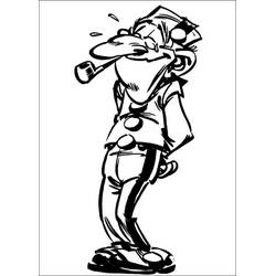 Dessin à colorier: Le Petit Spirou (Personnages de dessins animés) #182481 - Coloriages à Imprimer Gratuits