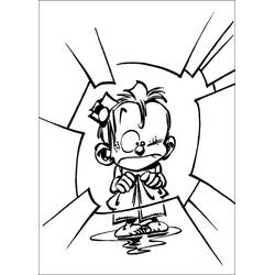 Dessin à colorier: Le Petit Spirou (Personnages de dessins animés) #182484 - Coloriages à Imprimer Gratuits