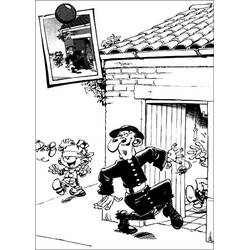 Dessin à colorier: Le Petit Spirou (Personnages de dessins animés) #182485 - Coloriages à Imprimer Gratuits