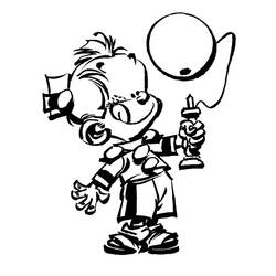 Dessin à colorier: Le Petit Spirou (Personnages de dessins animés) #182494 - Coloriages à Imprimer Gratuits