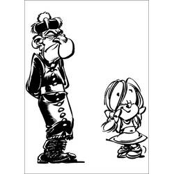 Dessin à colorier: Le Petit Spirou (Personnages de dessins animés) #182505 - Coloriages à Imprimer Gratuits