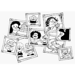 Dessin à colorier: Mafalda (Personnages de dessins animés) #213277 - Coloriages à Imprimer Gratuits