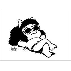 Dessin à colorier: Mafalda (Personnages de dessins animés) #213291 - Coloriages à Imprimer Gratuits